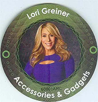 Lori Greiner trading card Shark Tank 2016 TV Show #LG2 game piece disc shaped 3 inches around (Loyola University Chicago)