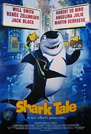 Shark Tale Double-Sided Regular 27X40 Movie Poster