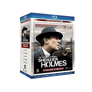 Sherlock Holmes Collection - 10-Disc Box Set ( The Memoirs of Sherlock Holmes / The Sign of Four / The Hound of the Baskervilles / The Master Blackmailer / The Last Vampyre / The Eligible Bachelor / The Case-Book of Sherlock Holmes / T (Blu-Ray)