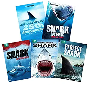 Ultimate Discovery Channel & BBC Shark Week 5-Volume DVD Collection:25th Anniversary Collection/Fins of Fury/Shark Battlefield/Perfect Shark/Great White Shark: A Living Legend