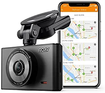 Roav by Anker Dash Cam C2 Pro with FHD 1080p, Sony Starvis Sensor, 4-Lane Wide-Angle Lens, GPS Logging, Built-in Wi-Fi, and Dedicated App, G-Sensor, WDR, Loop Recording, Night Mode