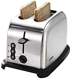 DEJA Home Oven Bread Machine Blender 2 Slice Slot Toaster, 6 Levels Compact Stainless Steel Automatic Baking Bread Maker Machine Toaster with Wide Slots & Toast Boost Waffle Sandwich Whisk