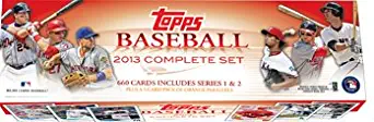 2013 Topps Baseball Factory Set (660 Cards + 5 Bonus Orange Cards) (July 5 Release Date)