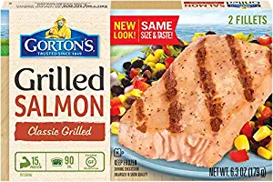 Gorton's, Classic Grilled Salmon, 6.3 oz (Frozen)