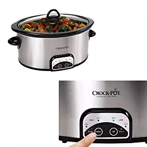 Slow Cooker Crock Pot Programmable 7 Quart