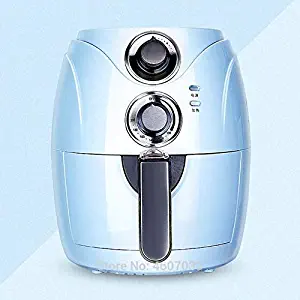 Automatic Air fryer Intelligent Electric potato chipper household multi-functional Oven no smoke Oil 220v (BLUE,UK)