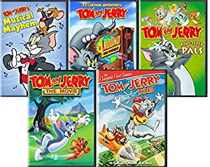 Tom and Jerry Collection Volume 2 - Musical Mayhem/ Tom & Jerry Tales Season 1 / The Movie / Around the World/ Pint-Sized Pals