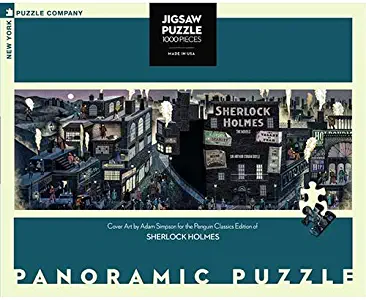 WK Complete 1000 Puzzles of New Yorker Adult Puzzles Perfectly, Sherlock Holmes