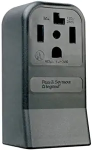 Legrand - Pass & Seymour 3884CC6 Surface Outlet 30-Amp 125-volt/250-volt Three Pole Four Wire