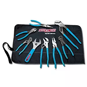 Channellock Tool Roll-8 8pc Professional Tool Set with Tool Roll