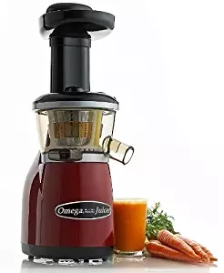 Omega VRT350 Heavy Duty Low Speed Masticating Juicer (Red)