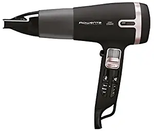 Rowenta CV7423U0 Premium-Care Pro Hair Beauty Ion Ceramic AC Motor Dryer, 1875 Watt - Black