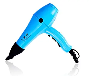 Iso Beauty Diamond Hairlux Hair Blow Dryer - Light Weight, Attractive, Sleek, and Quiet With Heat Sensitive Control System (Turquoise)