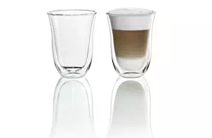 DeLonghi Double Walled Thermo Latte Glasses, Set of 2