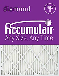 Accumulair Diamond MERV 13 Air/Furnace Filters, 20" L x 22" H x 1"W