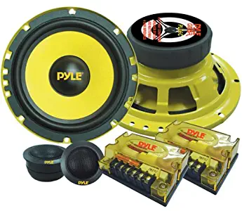 2Way Custom Component Speaker System6.5” 400 Watt Component with Electroplated Steel Basket, Butyl Rubber Surround & 40 Oz Magnet StructureWire Installation Hardware Set IncludedPyle PLG6C