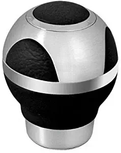 SK761 - Gear Shift knob, Gear stick, Crystal/aluminum/chrome/leather