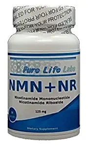 Pure Life NMN + NR Supplement Nicotinamide Mononucleotide Riboside NAD Booster NAD+ 30 Count