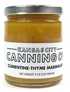 KANSAS CITY CANNING CO. - Small Batch - Clementine Thyme Marmalade - 9 Ounce