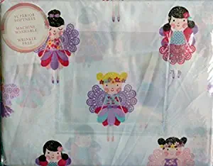 SMJAITD Nicole Miller Home Kids Twin Sheet Set ~ Fairies