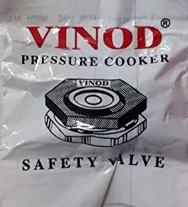 Vinod Pressure Cooker Safety Valve, Small, Aluminum Color