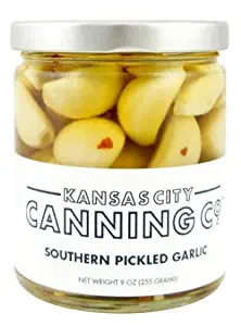 KANSAS CITY CANNING CO. - Small Batch - Southern PIckled Garlic - 9 Ounces