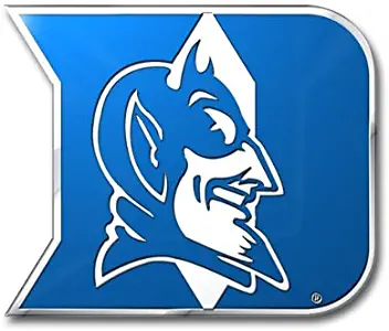 FANMATS Duke University Heavy Duty Aluminum Color Emblem