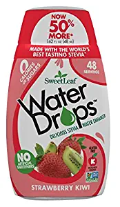 SweetLeaf WaterDrops, Strawberry Kiwi, 1.62 Fl Oz (Pack of 1)