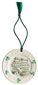 Belleek Irish Blessing, Christmas Ornament