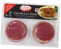 CHEF'S REQUESTED STEAK CENTER CUT BACON WRAPPED BEEF FILET 2 CT PER PACKAGE 10 OZ PACK OF 2