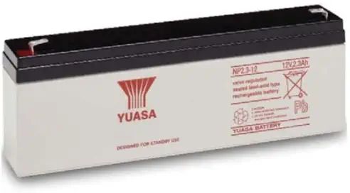 YUASA Battery NP2.3-12FR 12V 2.3AH Battery