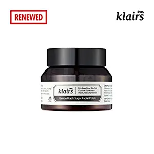 [KLAIRS] Gentle Black Sugar Facial Polish, exfoliate, scrub, blackhead remover, 110g