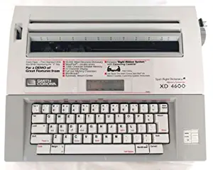 Smith Corona XD 4600 Memory Typewriter with Spell-Right Dictionary