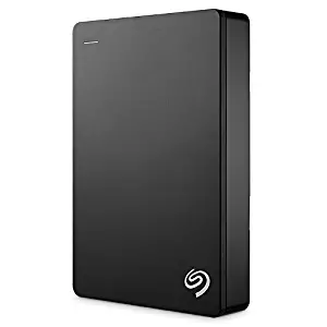 Seagate Backup Plus Portable 5TB External Hard Drive HDD – Black USB 3.0 for PC Laptop and Mac, 2 Months Adobe CC Photography (STDR5000100)